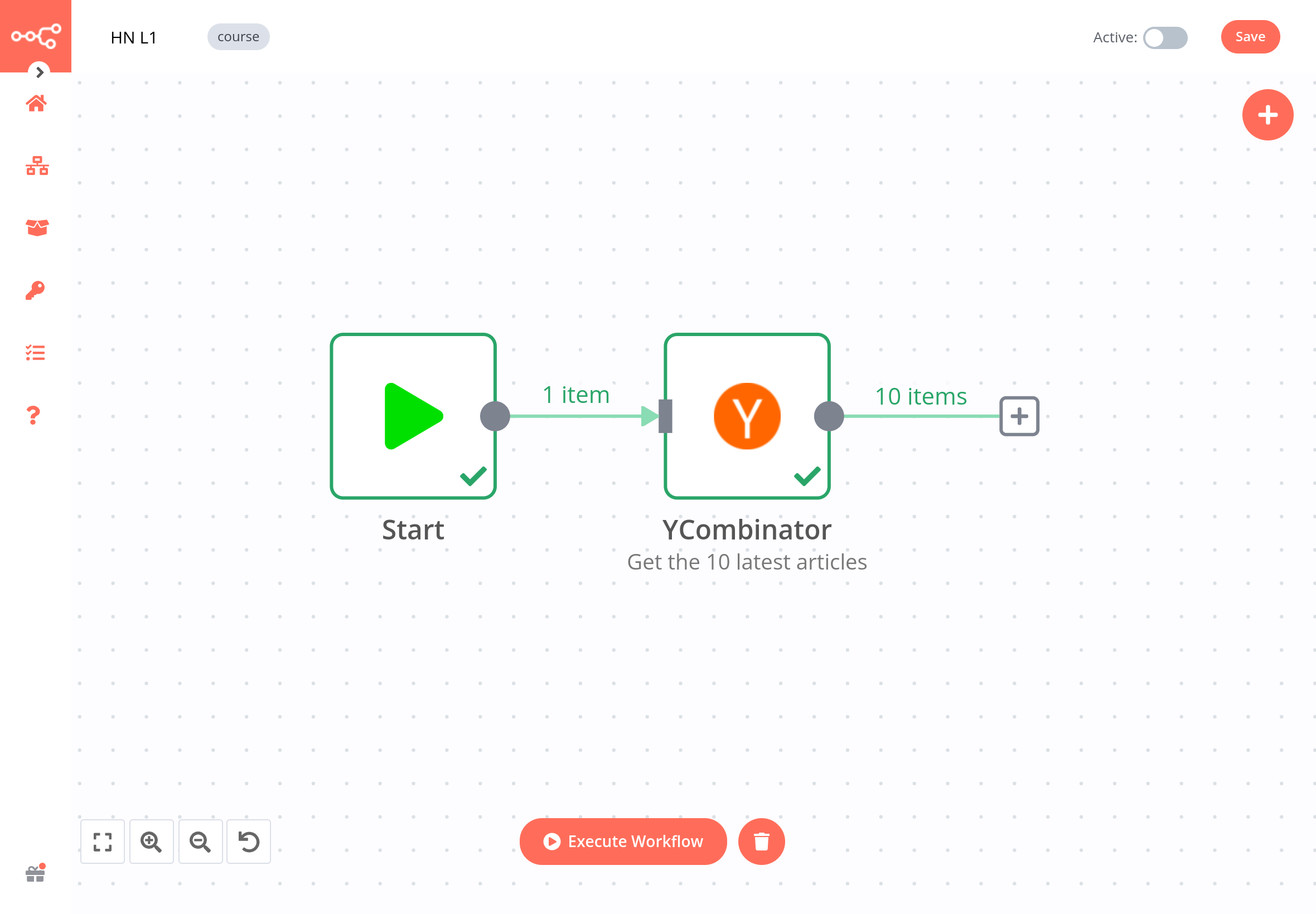 Successfully executed workflow