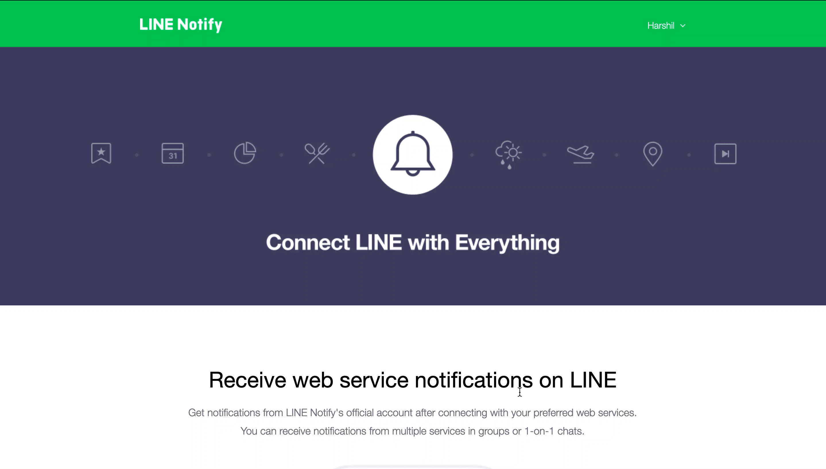 Getting Line credentials